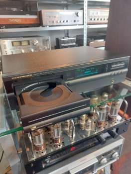 Preview: Marantz CD-42 MK II  CD Player von 1991 in schwarz mit Fernbedienung